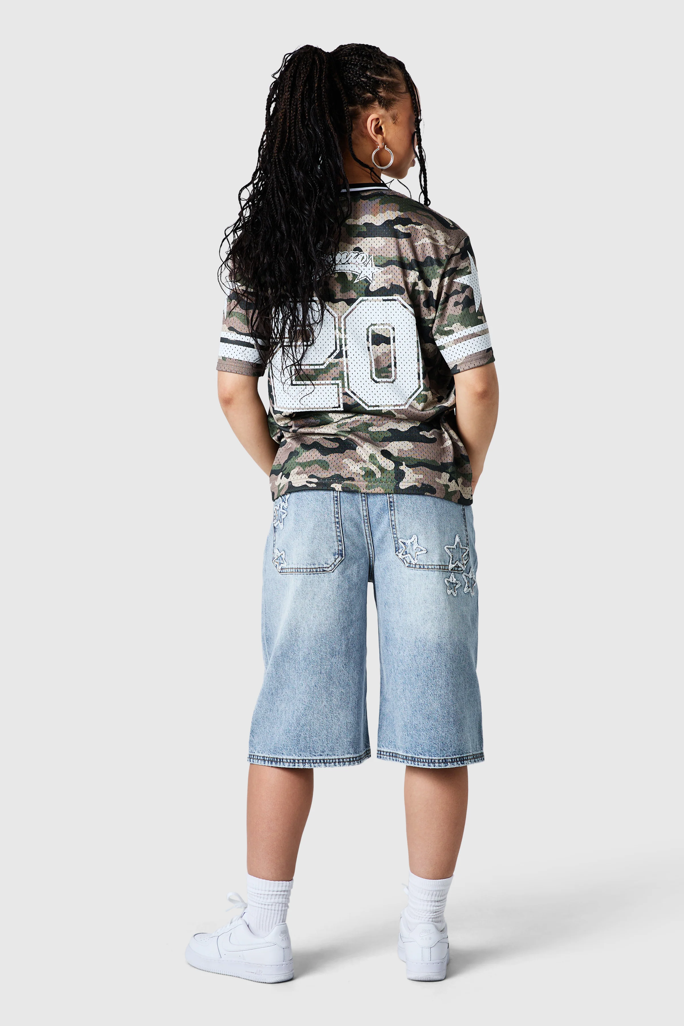 Womens All Star Jersey - Green Camo - Image 5