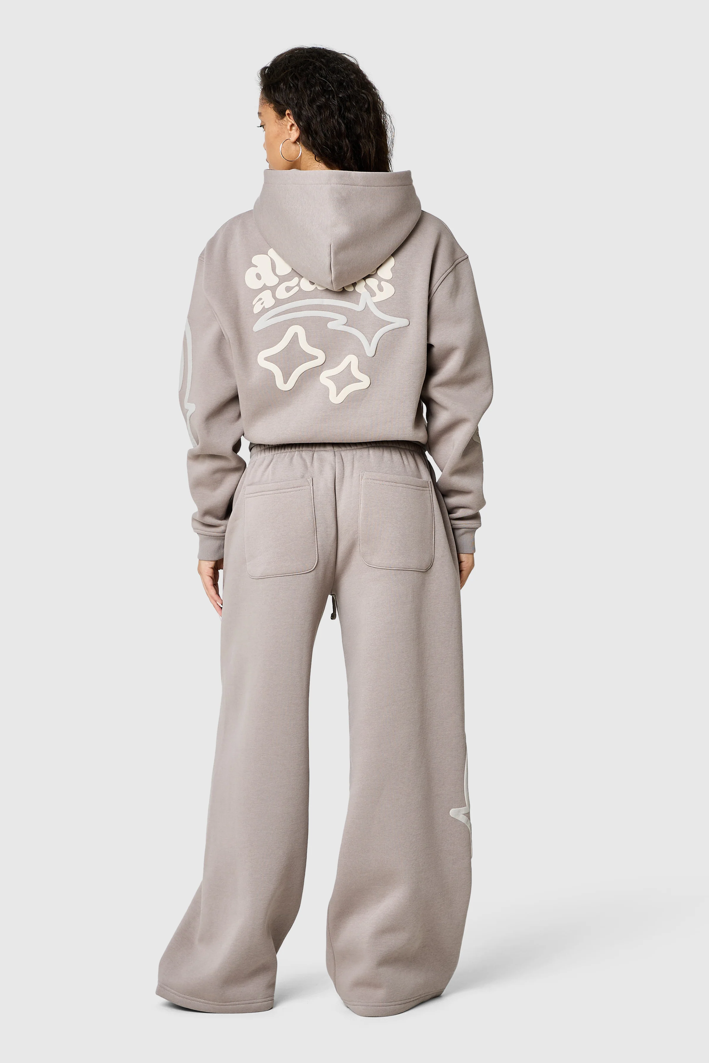 Womens Dream Acdmy Tracksuit - Soft Taupe - Image 12